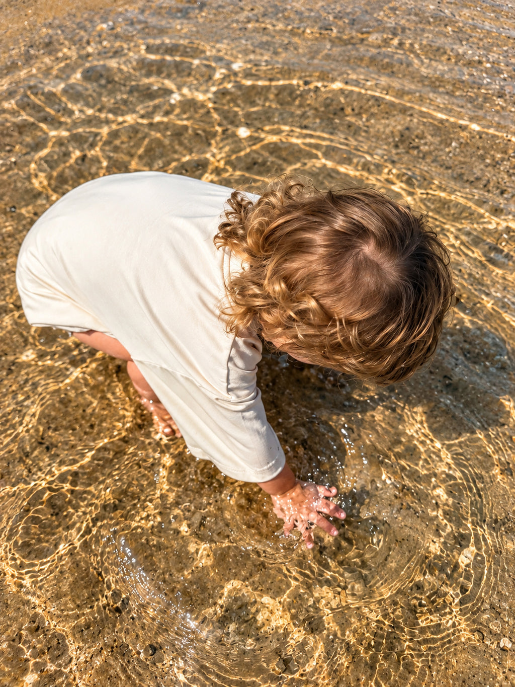 Washed Sand x Cove Romper