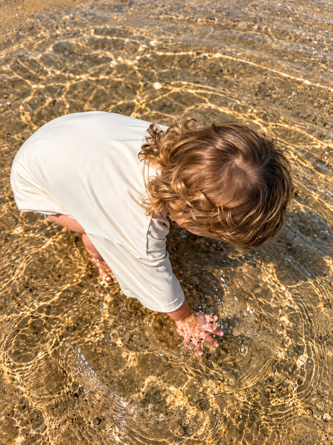 Washed Sand x Cove Romper